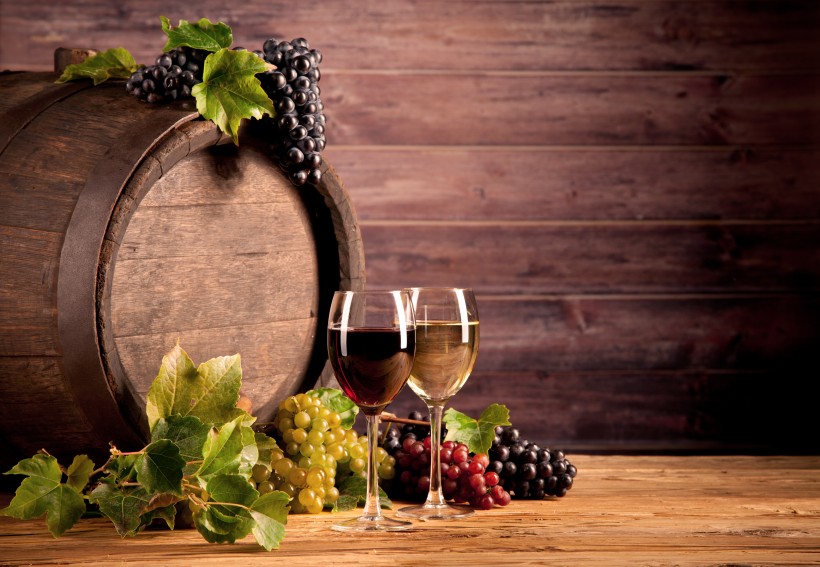 美味的葡萄酒和葡萄图片(12张)