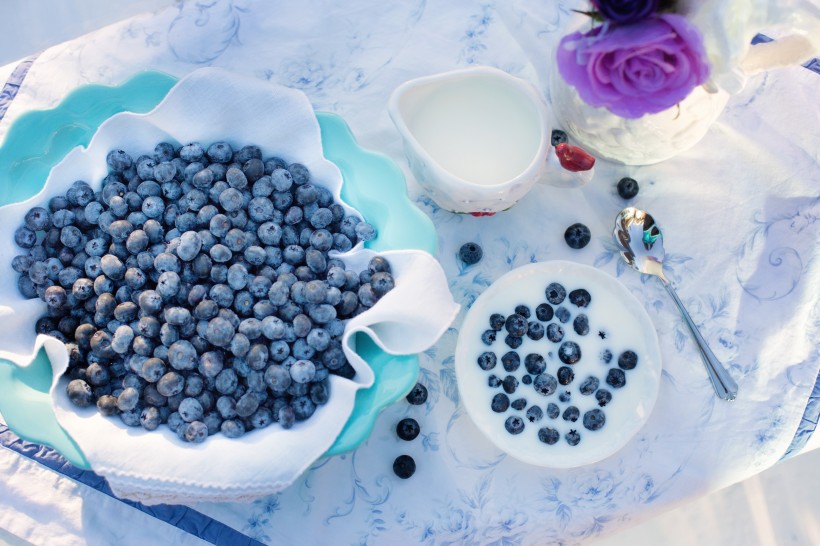 美味的蓝莓图片(7张)