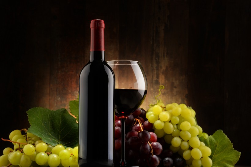 葡萄与葡萄酒图片(10张)