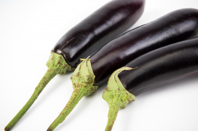 紫色营养的茄子图片(14张)