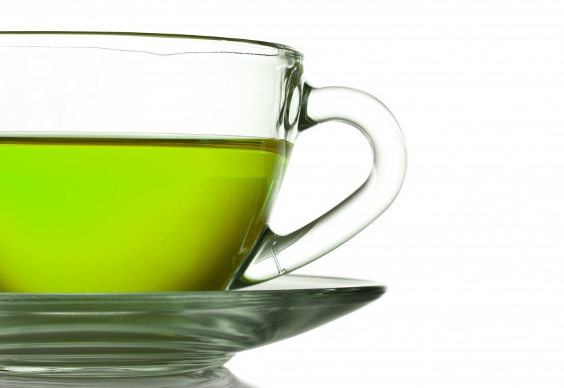 清香的杯中绿茶图片(8张)