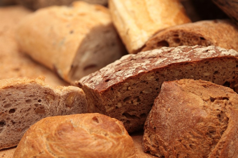 营养健康的全麦面包图片(14张)