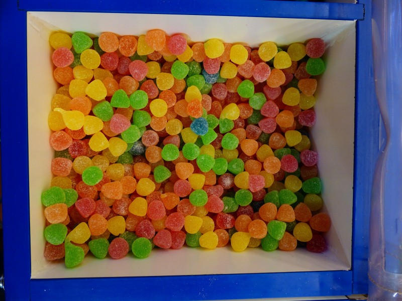 色彩缤纷的糖果图片(10张)