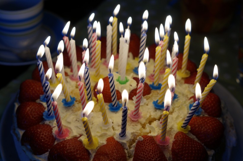 美味的生日蛋糕图片(13张)