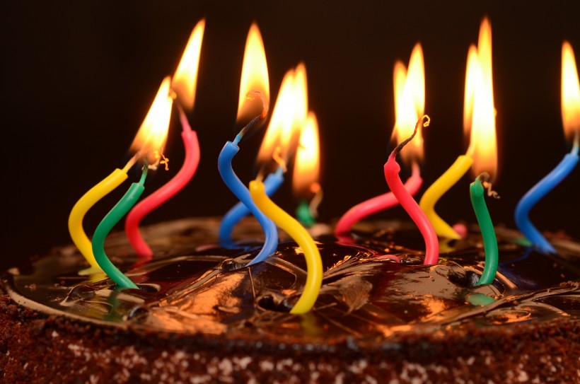 松软可口的生日蛋糕图片(10张)