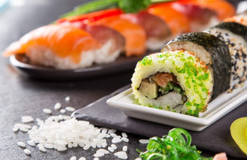 日本寿司美食图片(19张)