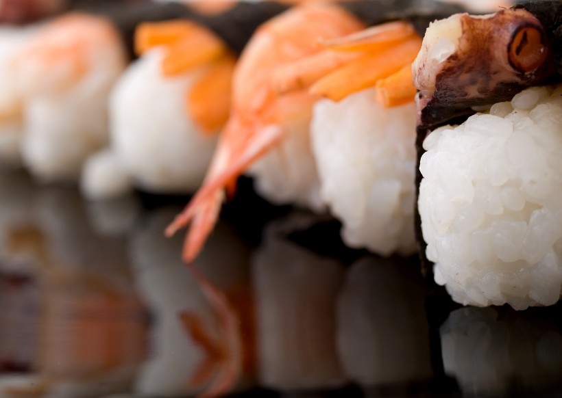 日本寿司美食图片(19张)