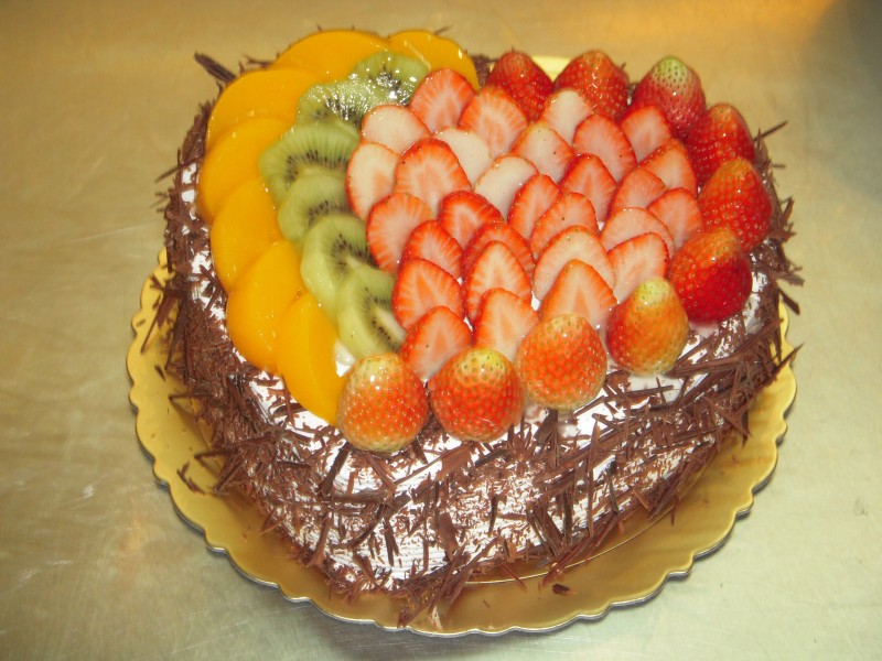 入口即化的水果奶油蛋糕图片(15张)