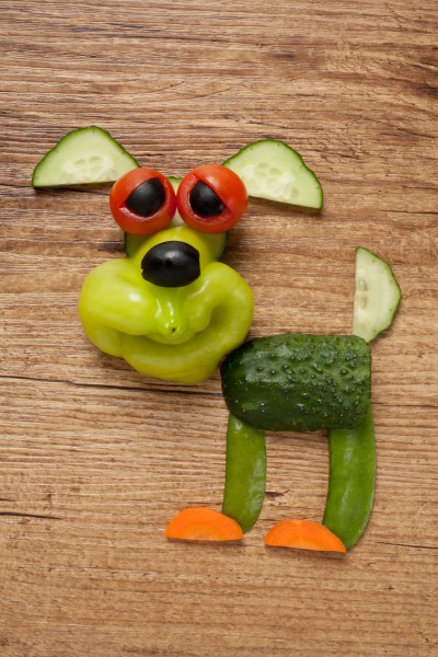 水果蔬菜创意动物图片(15张)