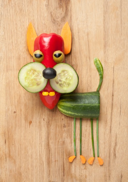 水果蔬菜创意动物图片(15张)