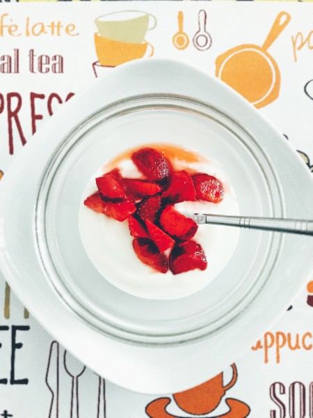 营养健康的水果酸奶图片(10张)