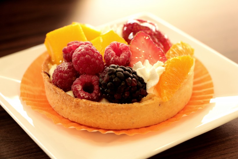 清爽营养的水果蛋糕图片(10张)