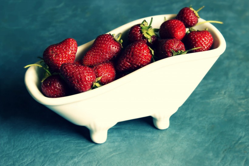 红红的草莓图片(10张)