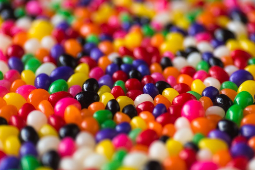 色彩缤纷的糖果高清图片(15张)