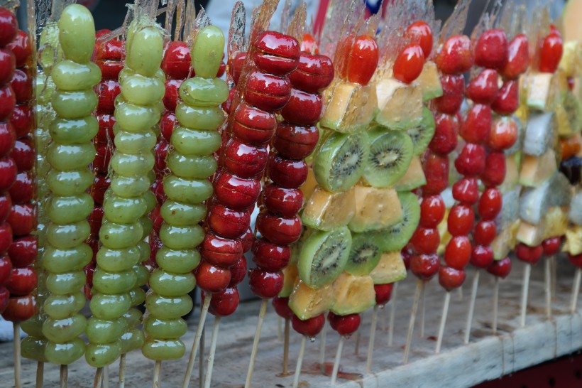 酸甜美味的老北京小吃糖葫芦图片(11张)
