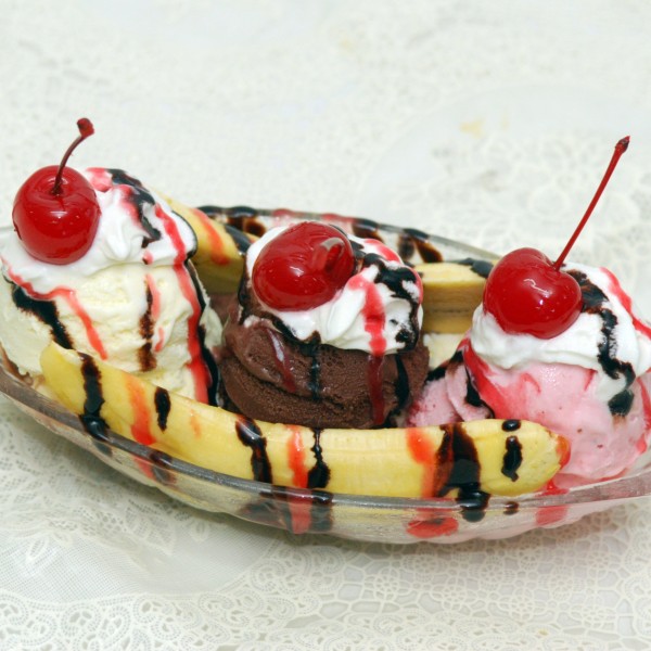 香蕉船冰淇淋图片(9张)