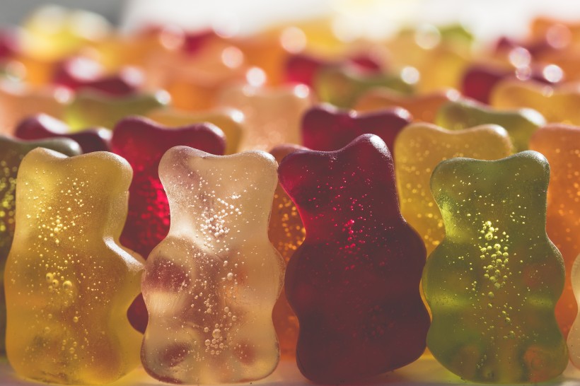 彩色的小熊软糖图片(10张)