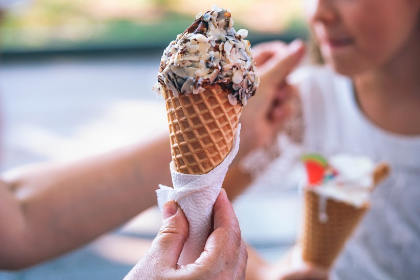 夏天好吃的冰淇凌图片(9张)