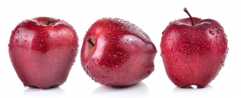 新鲜的红苹果图片(11张)