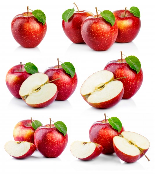 新鲜的红苹果图片(9张)