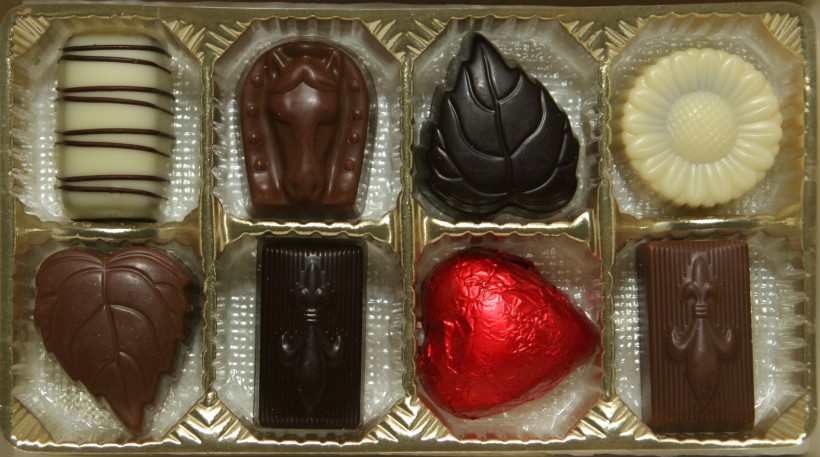 心形状的巧克力图片(14张)