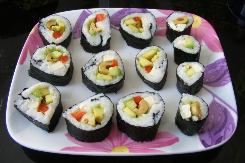 营养丰富的寿司图片(15张)
