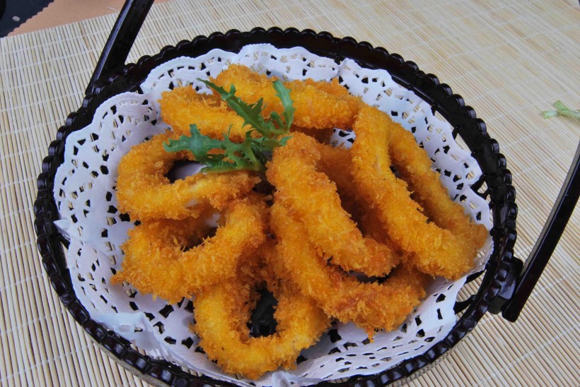 鱿鱼美食图片(16张)
