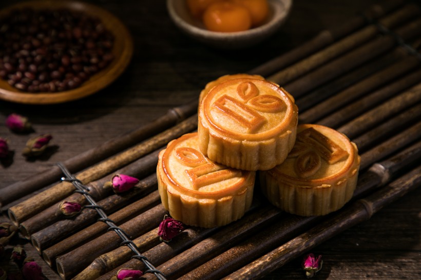 中秋节好吃的月饼图片(12张)