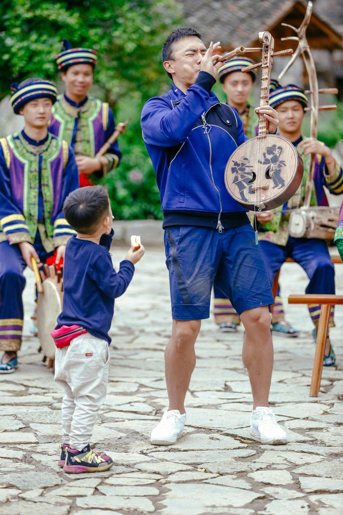 刘畊宏小泡芙《爸爸去哪儿5》最新图片