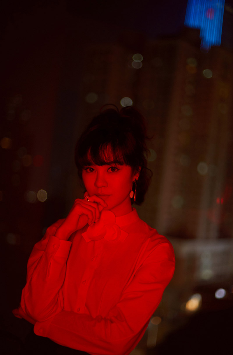 郁可唯甜美养眼活动写真图片