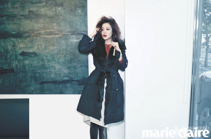 金喜善登marie claire11月封面二辑 金喜善图片