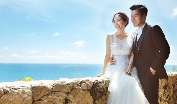 杨幂刘恺威未曝光私密婚纱照外流
