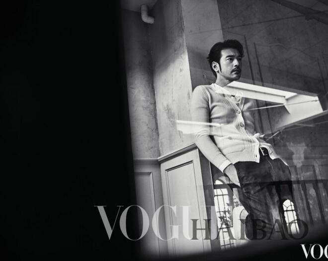 金城武登《Vogue》台湾版2016年12月刊，男神依然如行走的雕刻一般！
