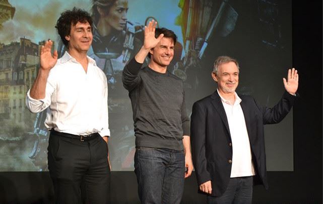 汤姆·克鲁斯出席《明日边缘》首映典礼现场图片