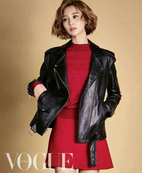 短发女王高俊熙时尚杂志图片