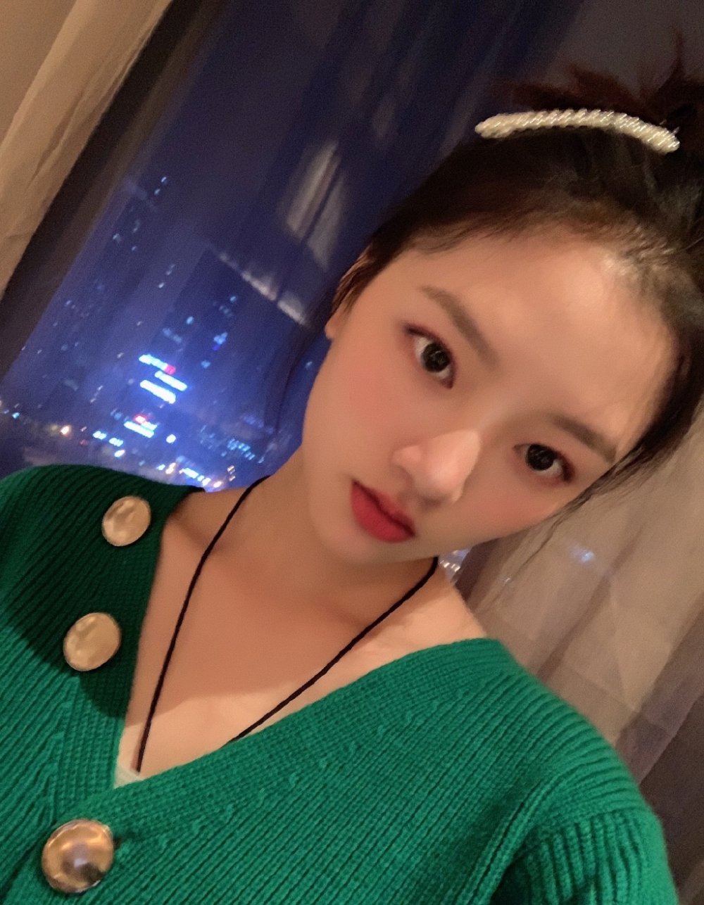 任敏生活自拍照高清图片