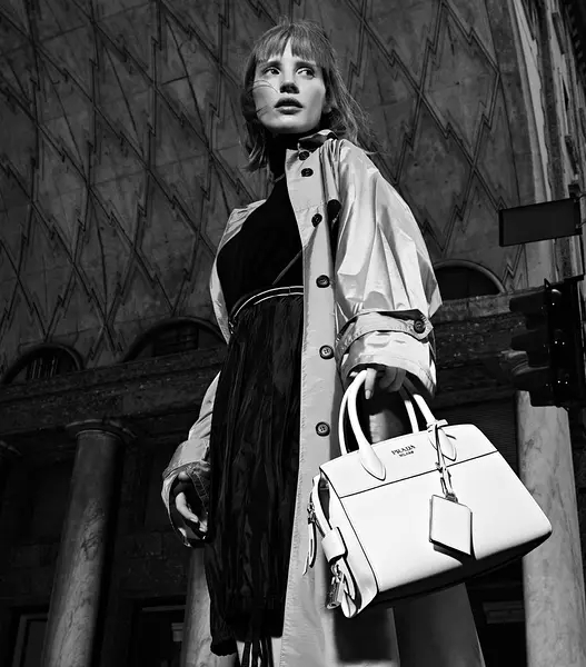 Jessica Chastain杰西卡 查斯坦黑白大片写真