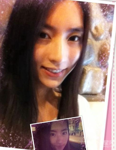 李亚鹏新欢冯静恩素颜私房照曝光 清纯可人