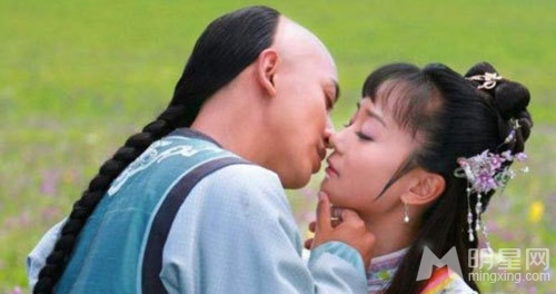 新还珠格格剧照 李晟海陆孙耀琦吻戏大全