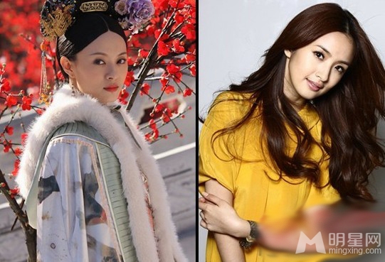 刘诗诗刘亦菲 同岁明星靓照大PK