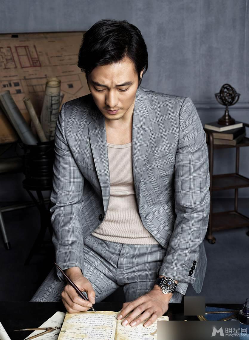 男神苏志燮时尚大片 尽显都市男人干练魅力