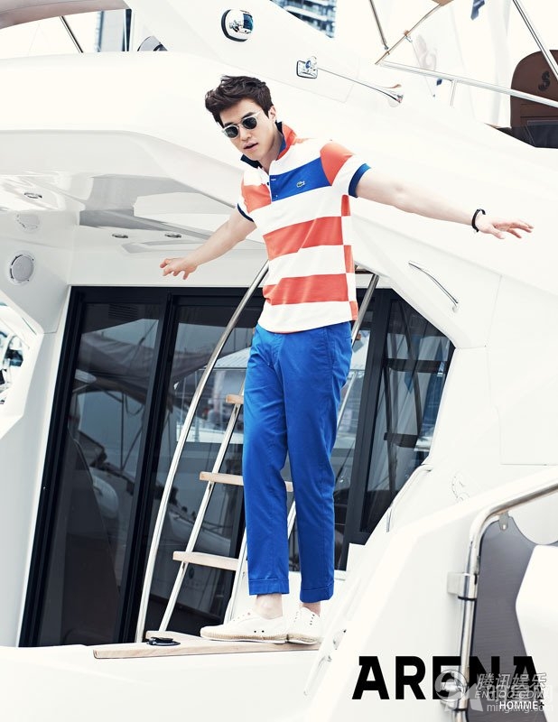 李东旭运动帅气时尚写真