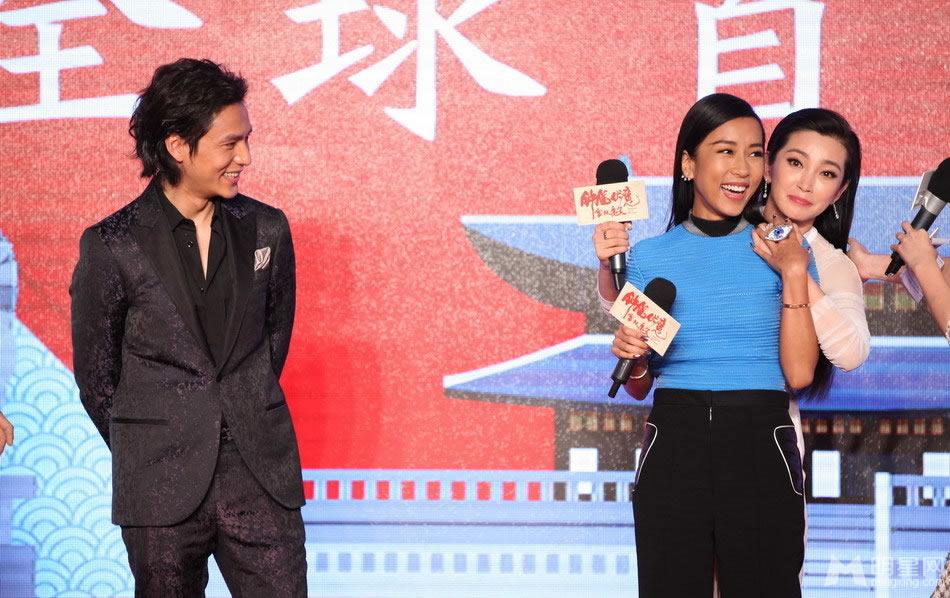 钟馗伏魔首映礼 李冰冰强吻陈坤