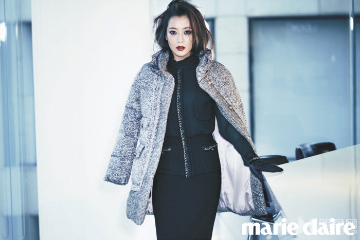 金喜善登marie claire11月号封面