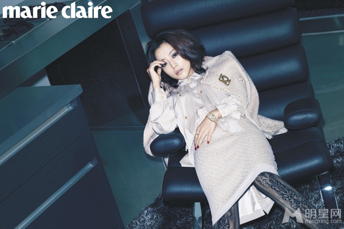 金喜善登marie claire11月号封面