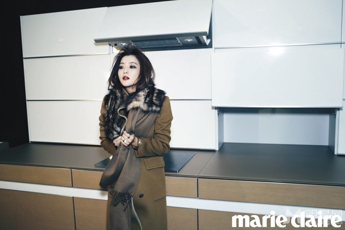 金喜善登marie claire11月号封面