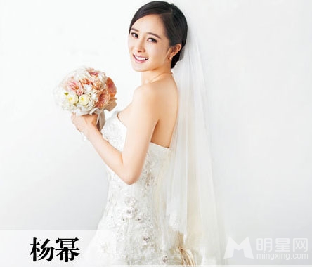 杨幂范冰冰anglebaby 众女神婚纱新娘妆PK