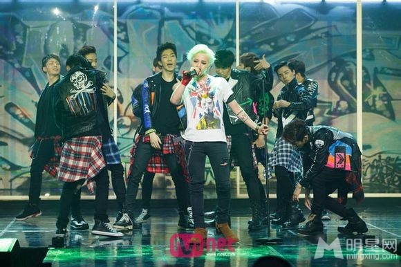 权志龙MCD音乐节目精彩官方现场照