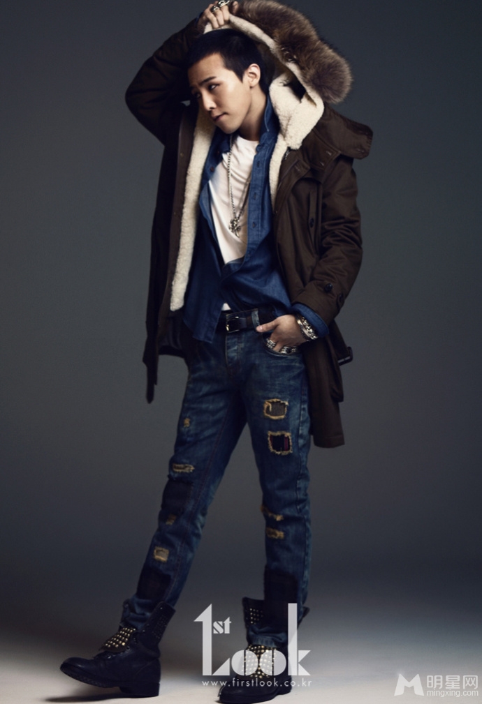 BigBang成员权志龙1stLook杂志写真