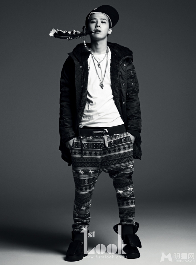 BigBang成员权志龙1stLook杂志写真